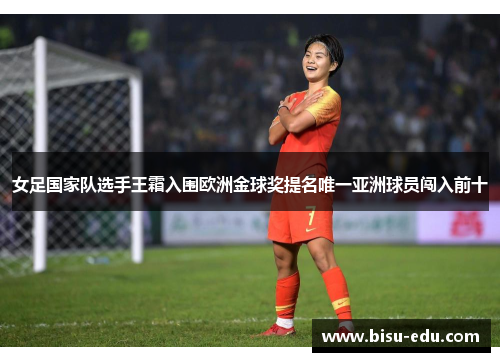 女足国家队选手王霜入围欧洲金球奖提名唯一亚洲球员闯入前十